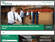 Tablet Screenshot of deployment.com